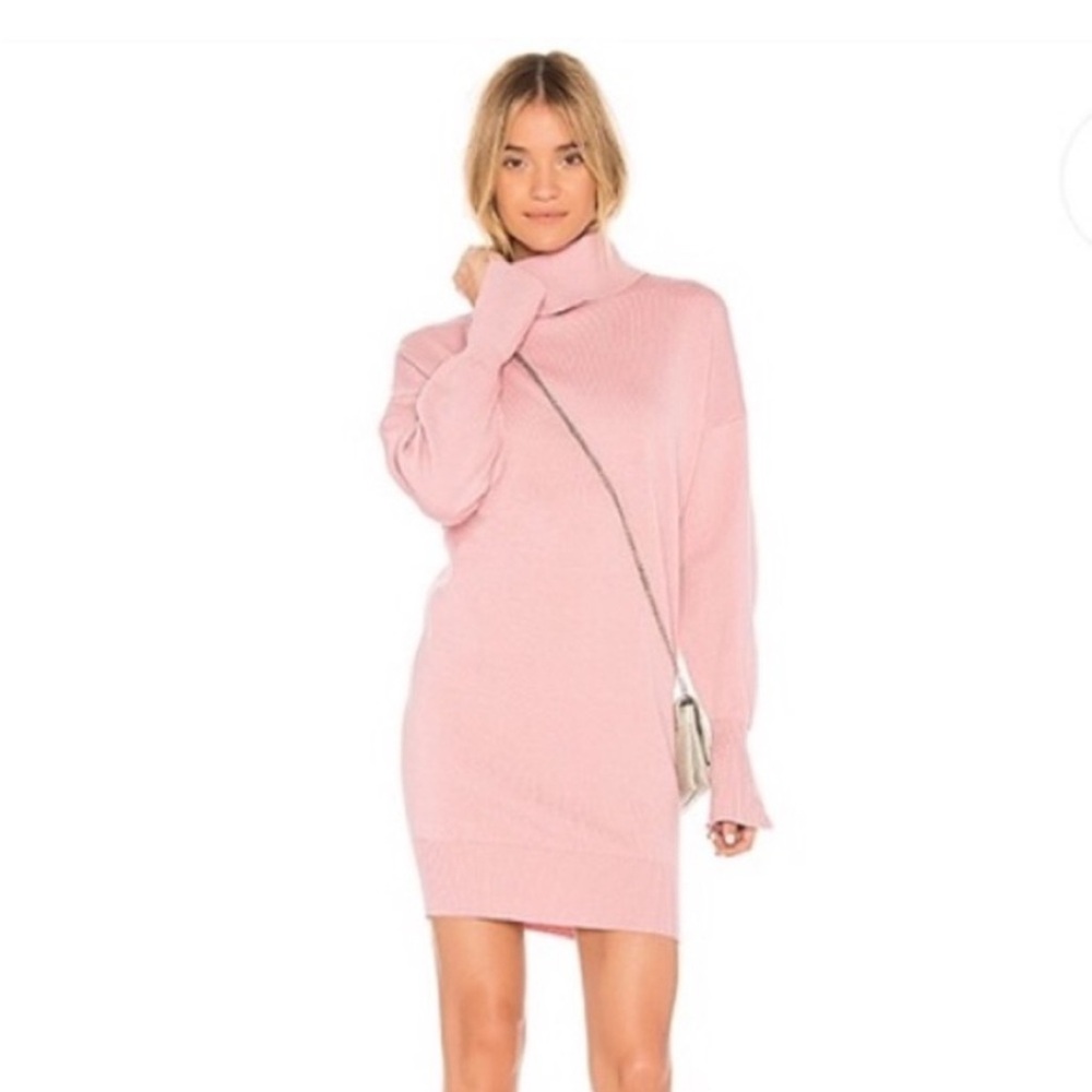 Revolve MAJORELLE Nelly pink sweater dress